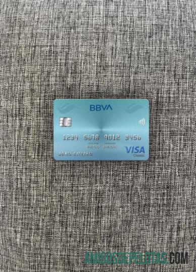 Venezuela BBVA Banco Visa Classic Cartão Photolook Frente exemplo